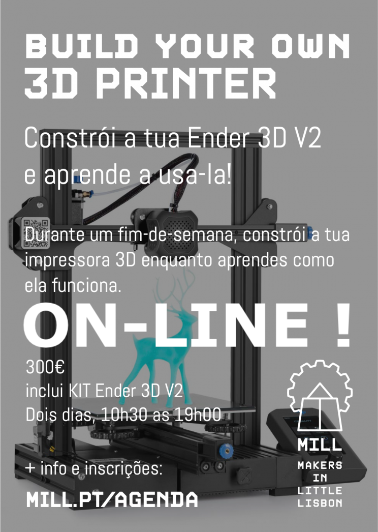 Build Your Own 3D Printer  ON-LINE SESSION !